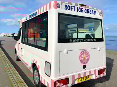 The Whitby Morrison van