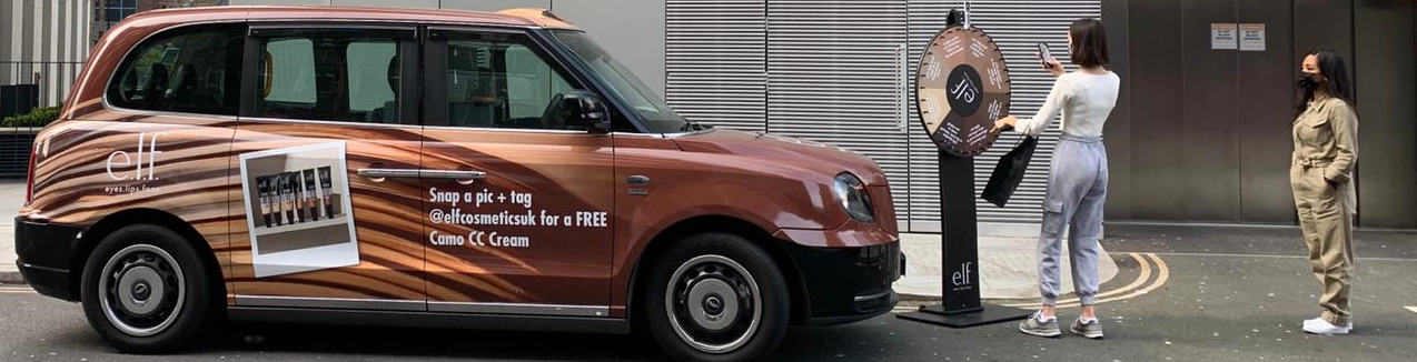 Brown Elf London Black Cab taxi