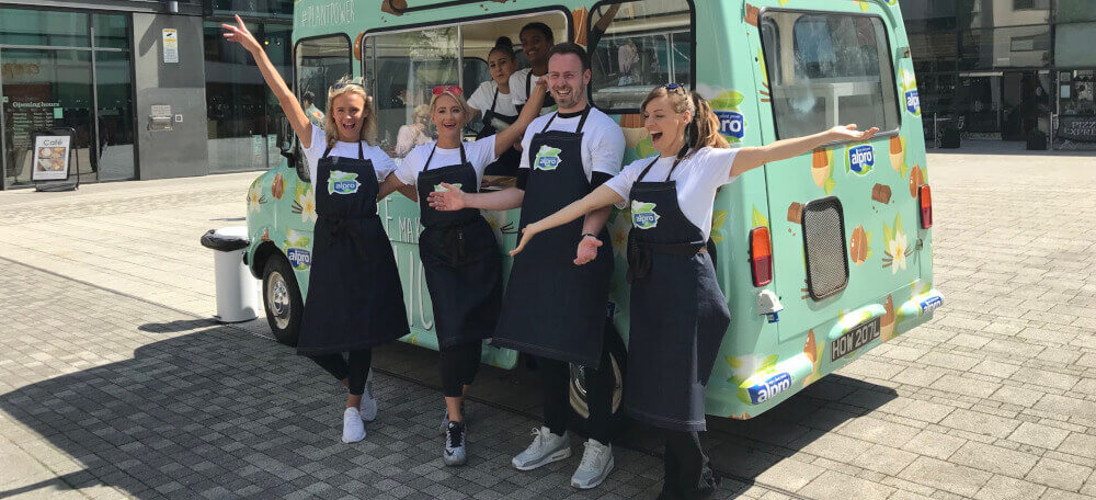 Alpro Ice Cream Staff