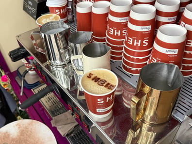SHEIN coffees for SHEINGoesWithEverything.