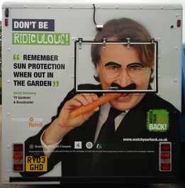 Exhibition Vehicle rear largescale branding white black green grey