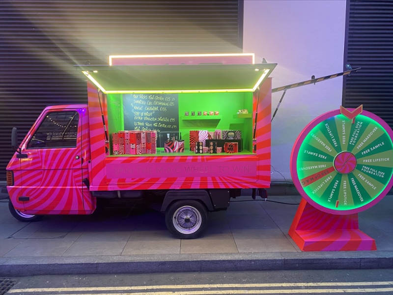 Loire Valley wines pop-up drinks sampling Piaggio Ape