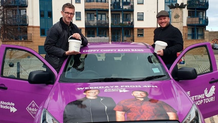 Absolute Radio Branded Truck