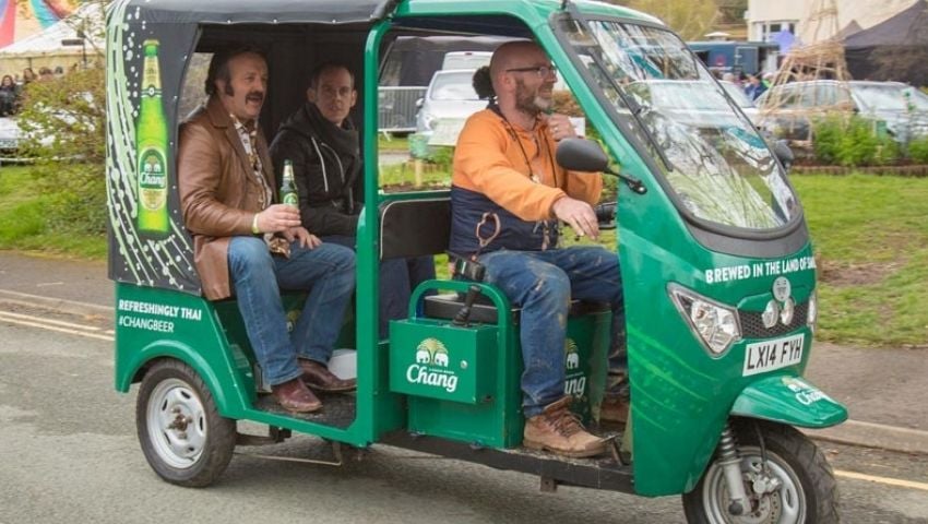 Chang Beer Tuk Tuk