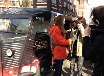 HBO's Citroen H-Van London Campaign