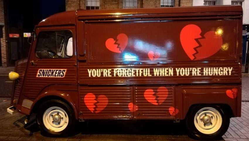 Snickers H Van Hire
