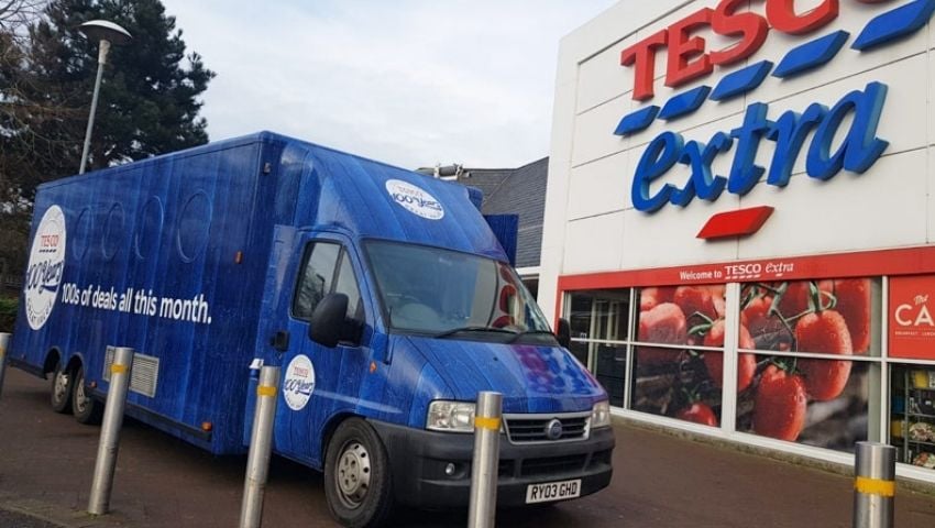 Tesco Exhibition Van