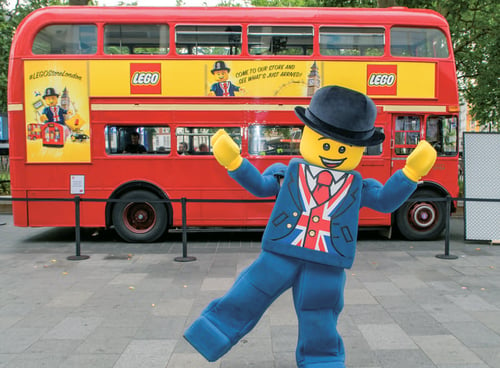 Branded lego Routemaster