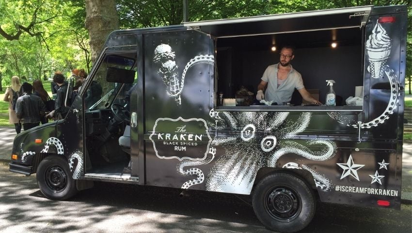 Kraken sampling US postal truck