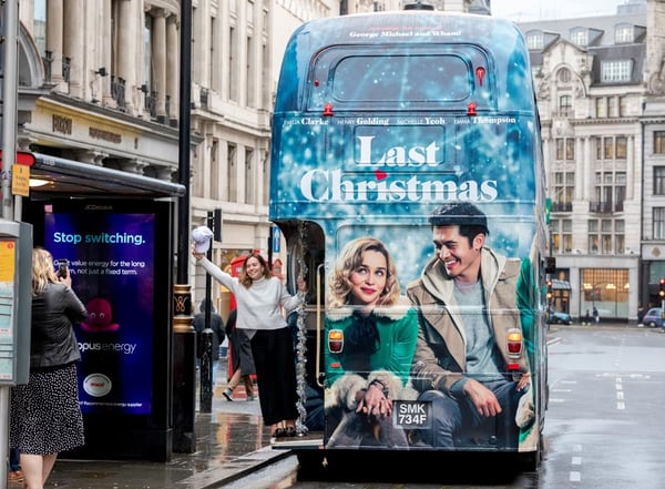 Last Christmas Routemaster Bus Hire Movie Launch