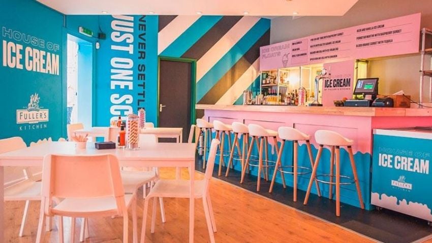 The results of an ice cream parlour outsourcing the decorative part of its marketing campaign management.