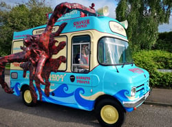 Stranger Things Season Launch Ice Cream Truck