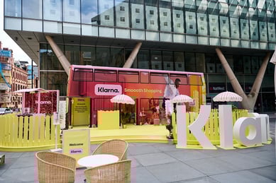 Klarna Double Decker Bus Manchester
