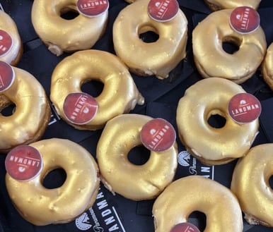 Free donuts from Paramount and Landman.