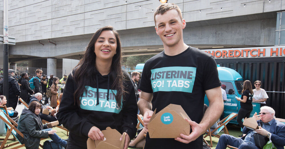 Listerine Promotional Staff