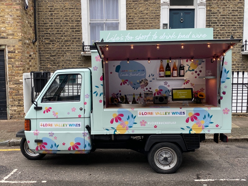 Haagen Dazs Piaggio Ape hire for food sampling campaign