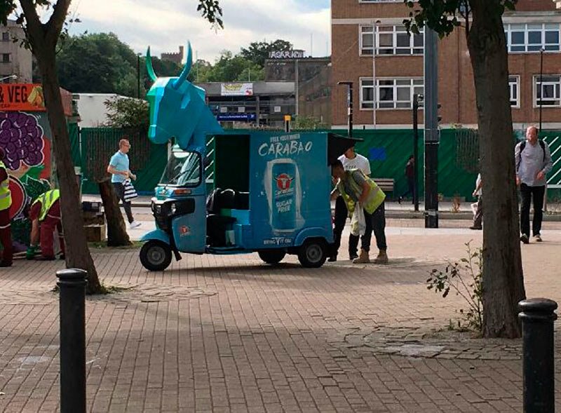 Promotional Vehicle Campaigns_Carabao Tuk Tuk