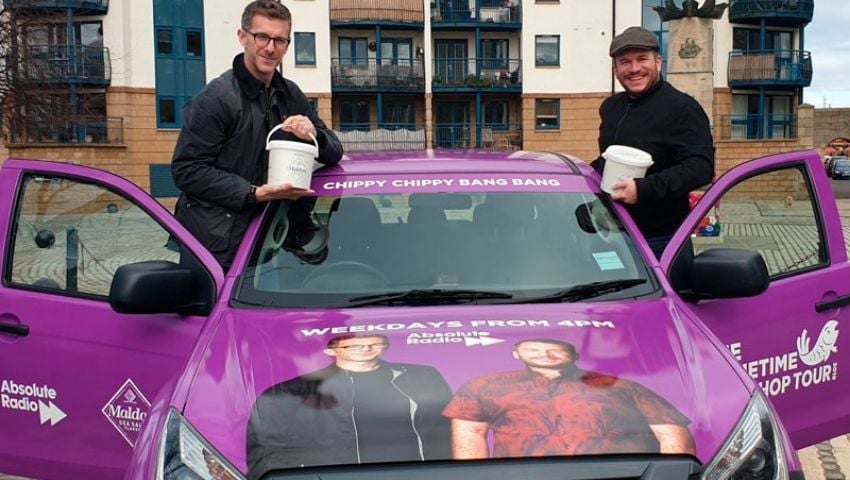 Absolute Radio branded car hire for UK tour