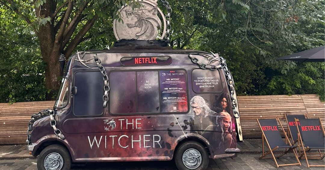 Netflix's Witcher 3 Custom Ice Cream Truck